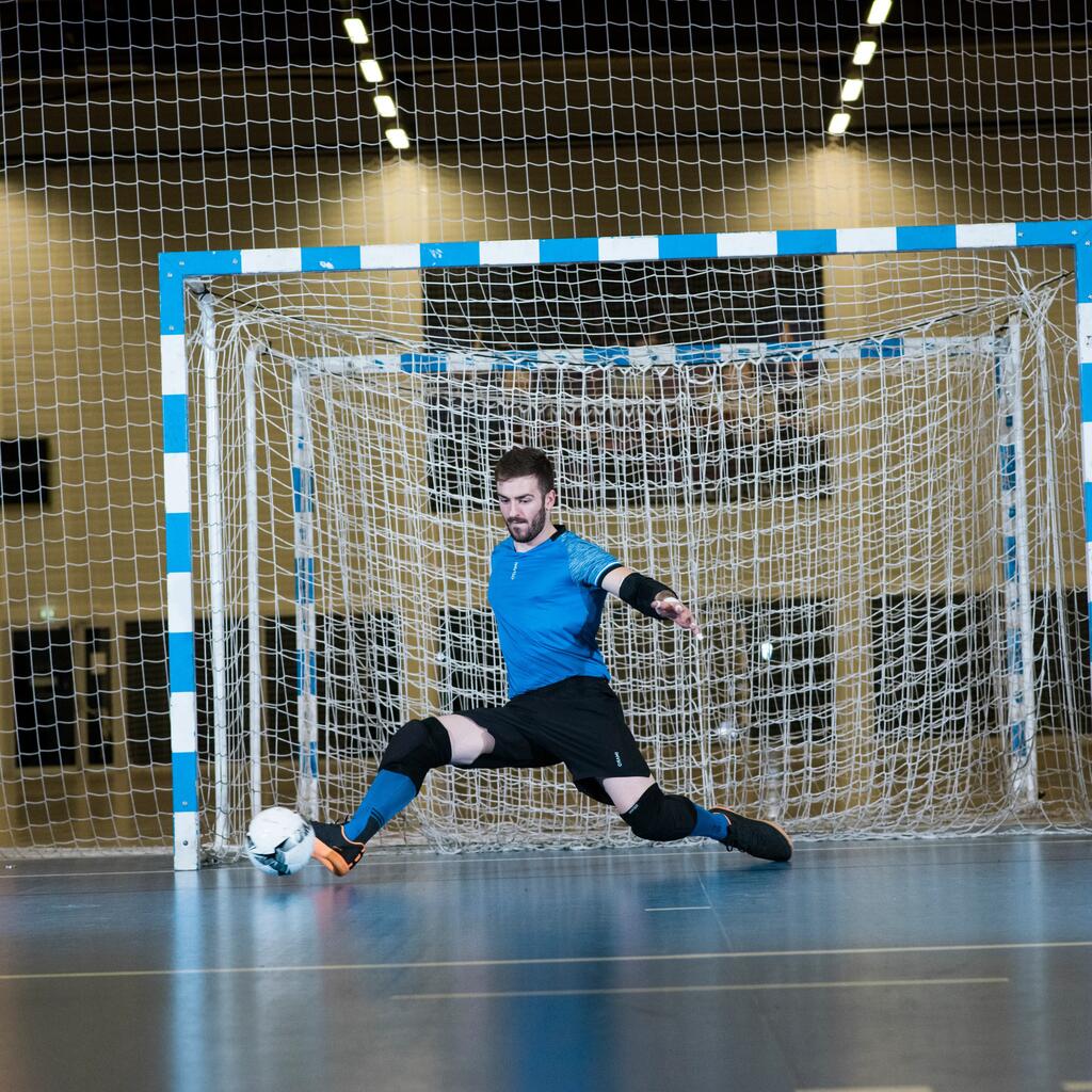 Knieschoner für Torwart Futsal schwarz