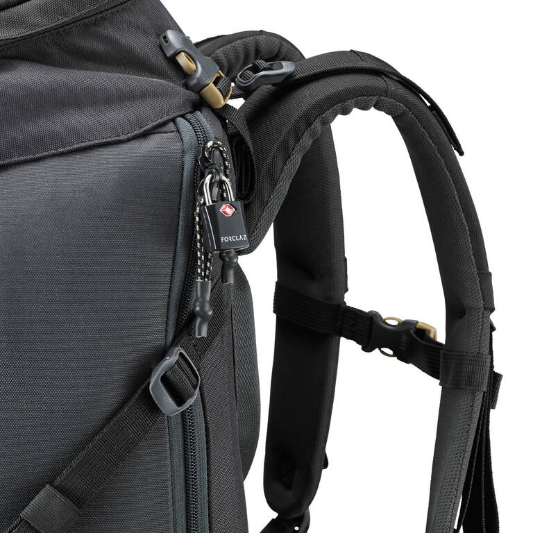 2 set gembok kunci perjalanan trekking TSA - hitam