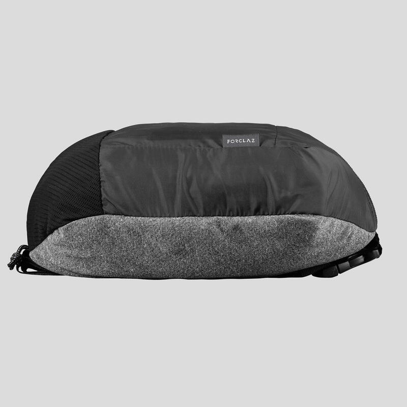 Sac banană compact de voiaj 2L, Travel negru