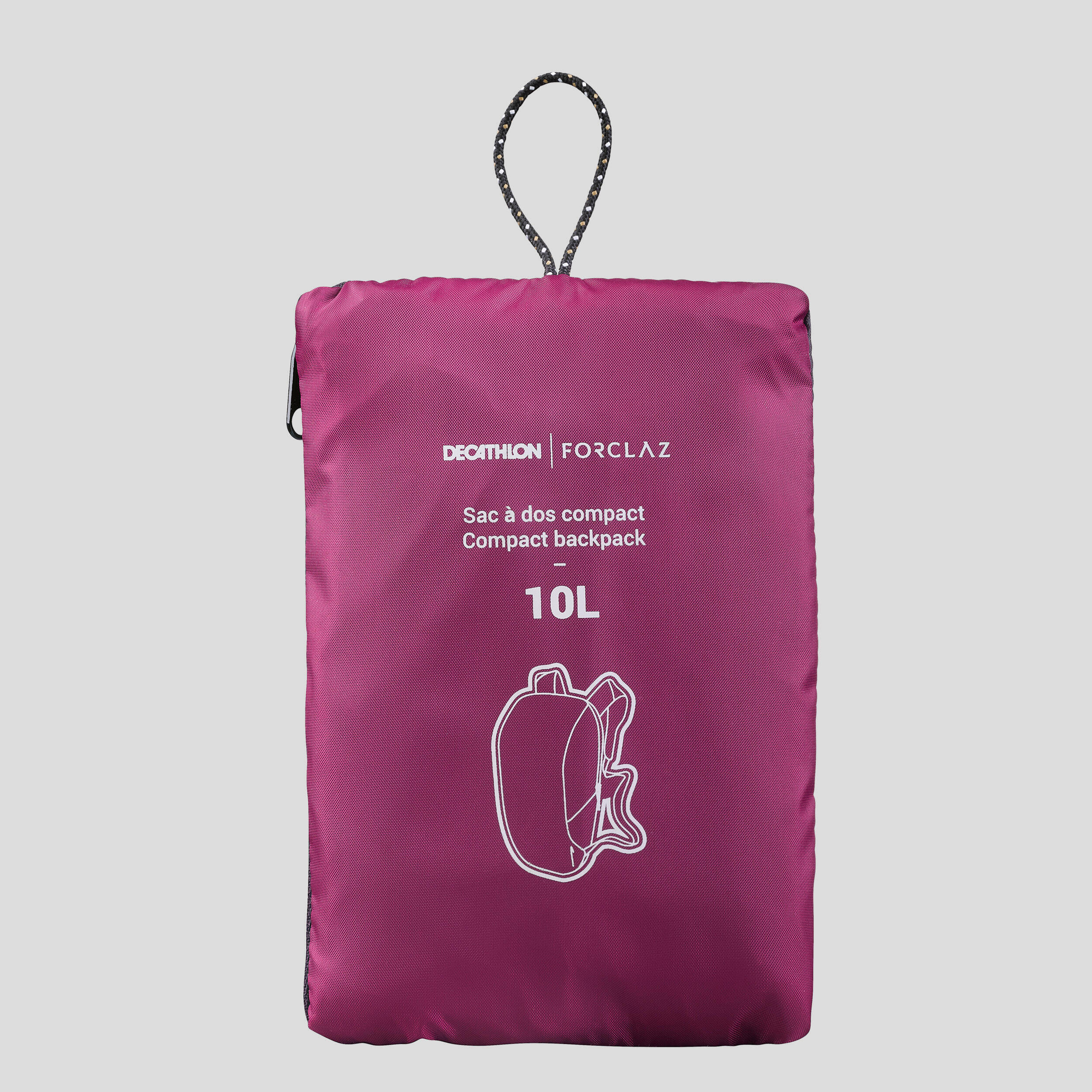 Compact Backpack TRAVEL 10 L - purple -  4