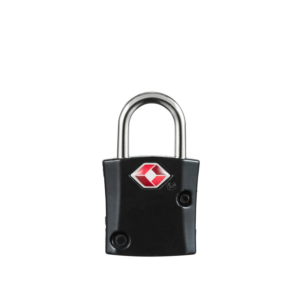 TSA Keyed Padlock x2 - Black