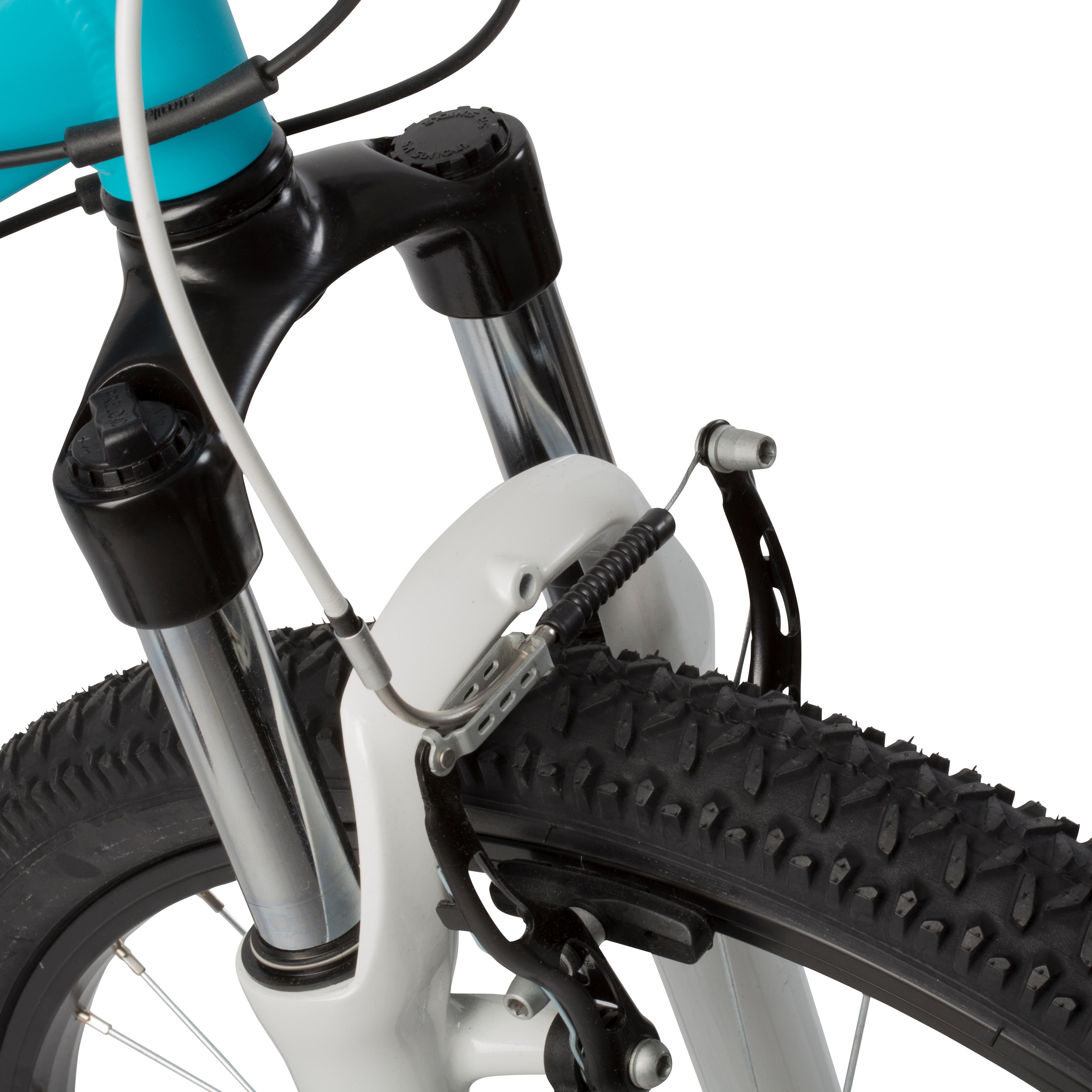 BTWIN HORSKÝ BICYKEL ROCKRIDER 340 ZELENÝ XL > 186 cm · záber 3