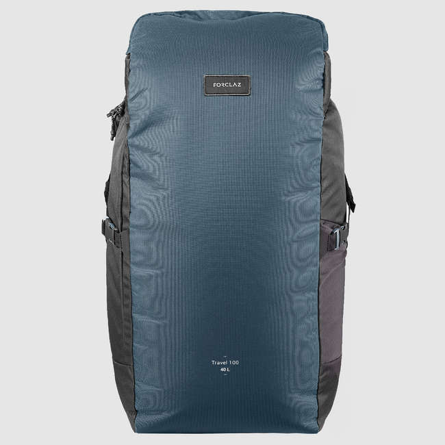 Backpacking-Rucksack Travel 100 40 l blau FORCLAZ - Decathlon Österreich