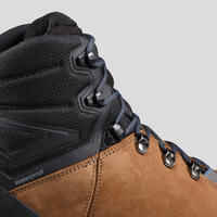 Vyriški odiniai neperšlampami žygio batai „Trek 100“, rudi
