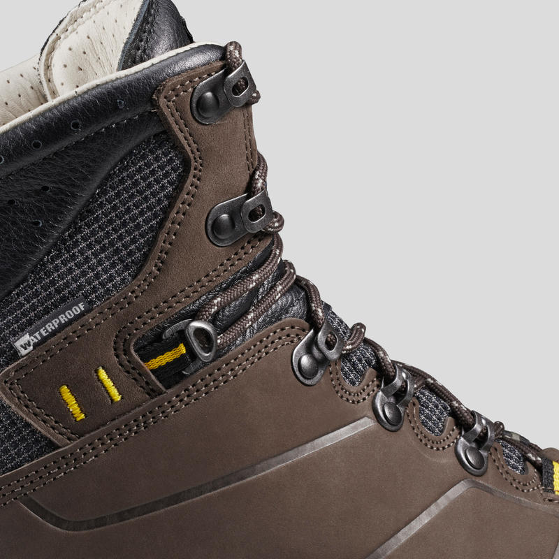 Men's Waterproof Trekking Boots - Trekking 900 V2 Brown - Decathlon