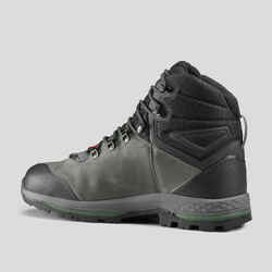 MEN'S WATERPROOF LEATHER HIGH TREKKING BOOTS - MT00 WIDE