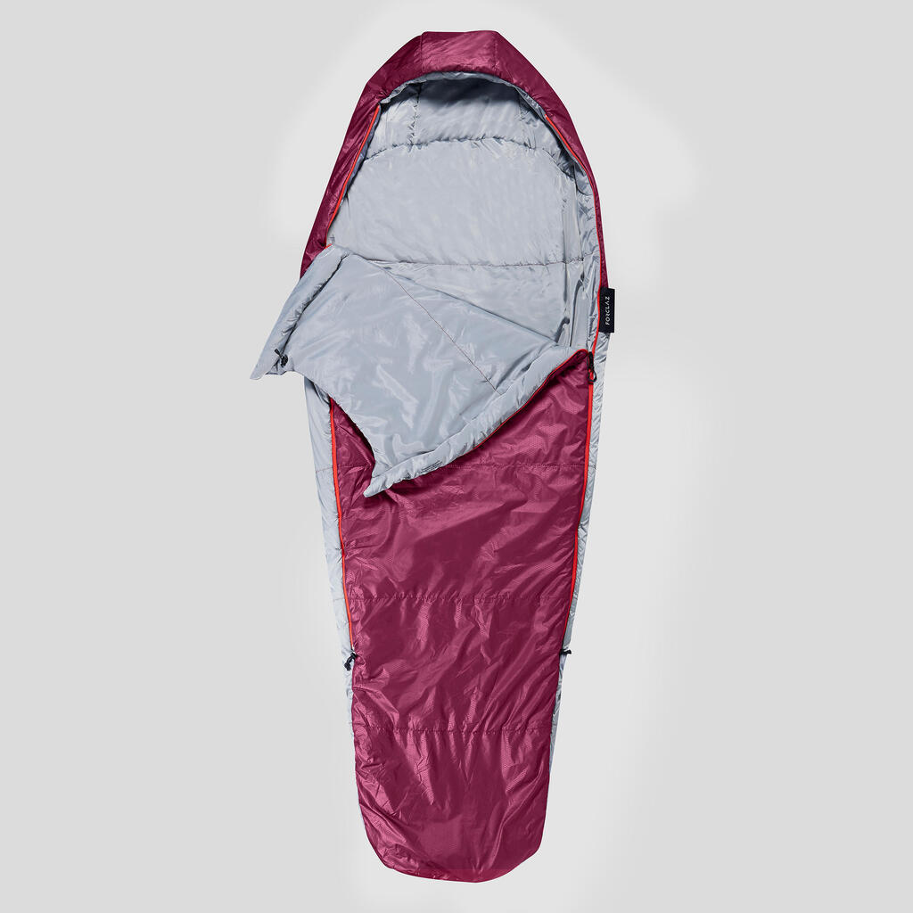 Trekking Sleeping Bag MT500 5°C - Polyester