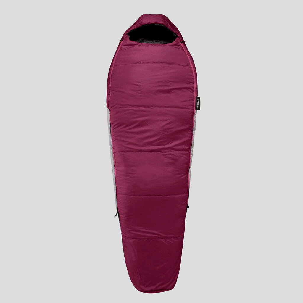 Schlafsack Polyester 5 °C Trekking - MT500 