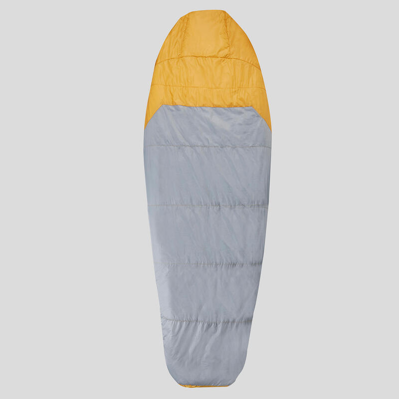 Sacco a pelo trekking MT500 5°C ovatta giallo ocra