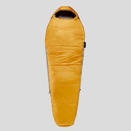 Sleeping bag de trekking - TREK 500 5° amarillo