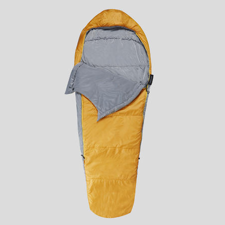 Sleeping bag de trekking - TREK 500 5° amarillo
