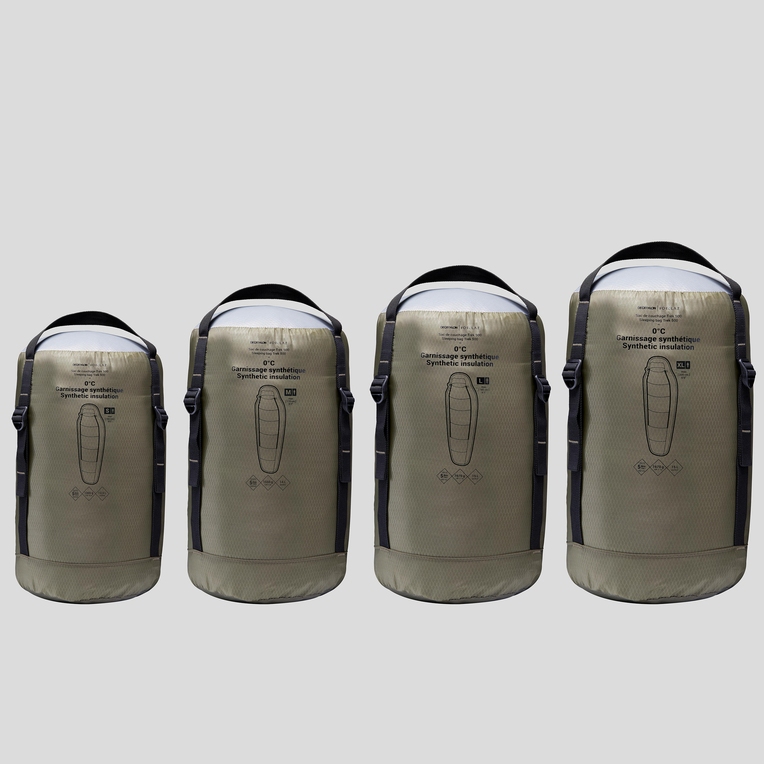 sleeping bolsa trek 500