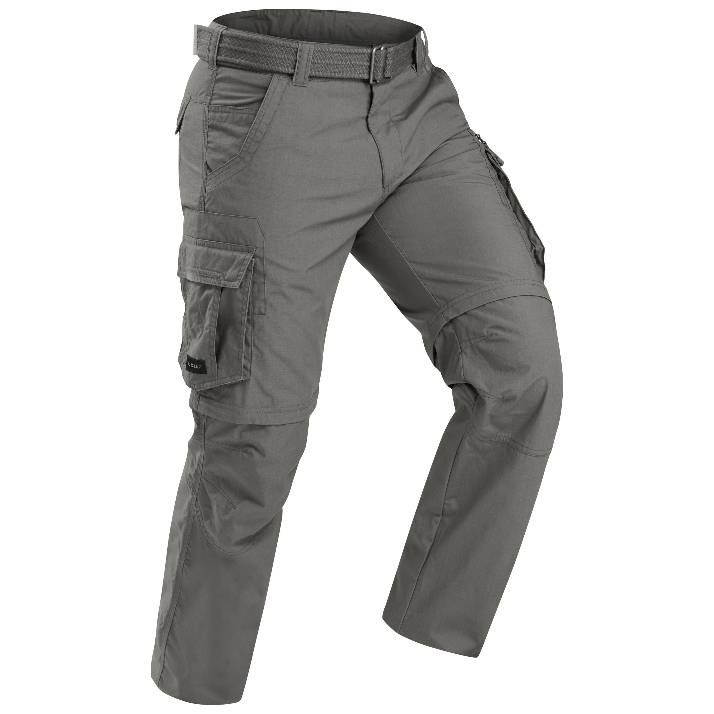 Men's Travel Backpacking Zip-Off Cargo Pants - Travel 100 Zip-Off