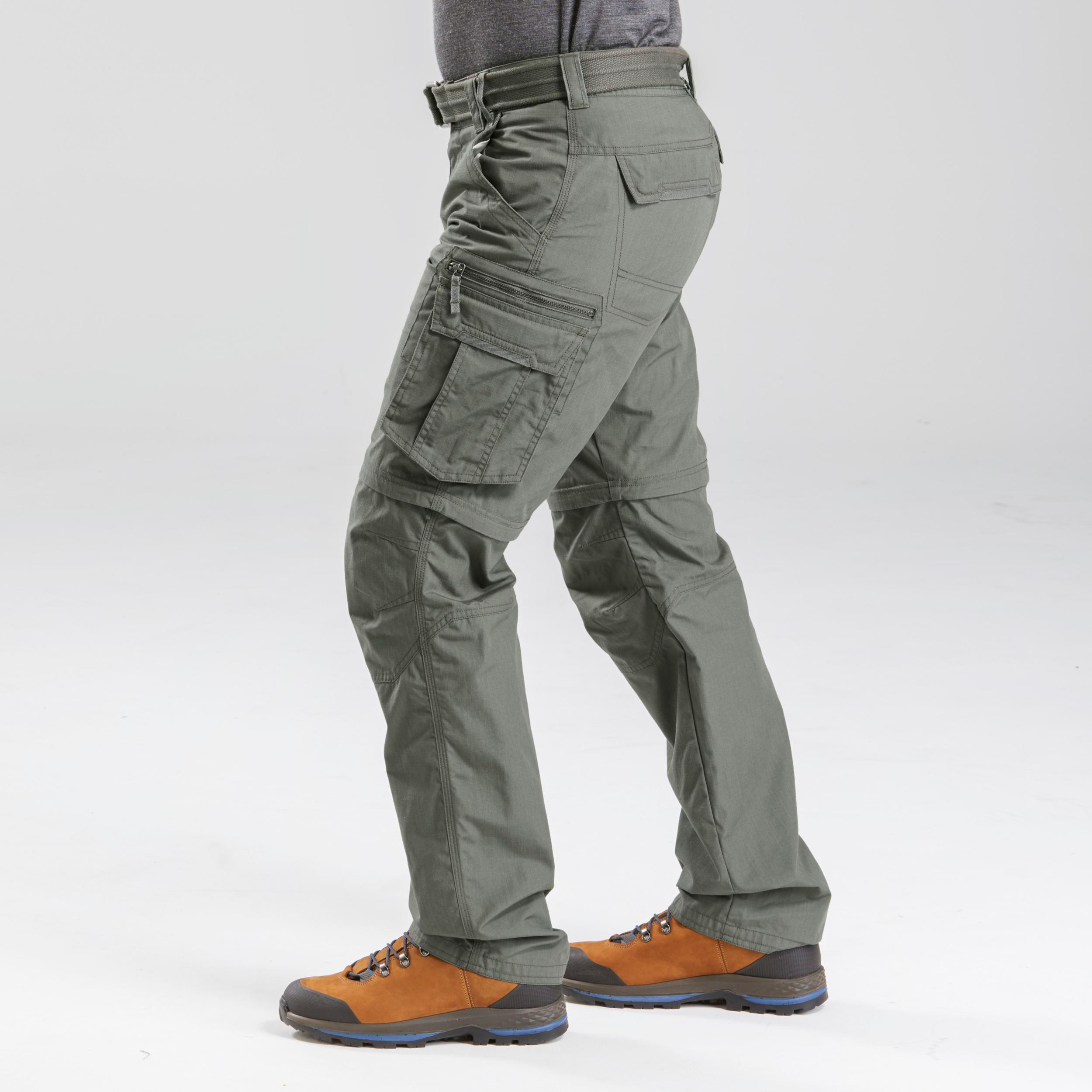 Mens Hiking ZipOff Trousers MH550