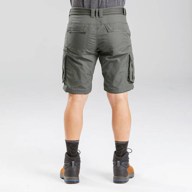 Buy Men's Travel & Trekking Zip Off Khaki Cargo Trousers Online