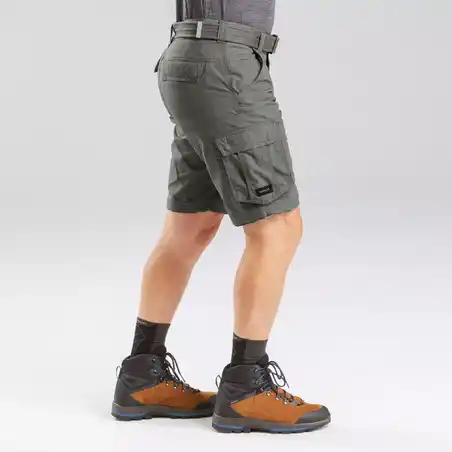 Celana Panjang travel trekking pria - TRAVEL 100 - khaki