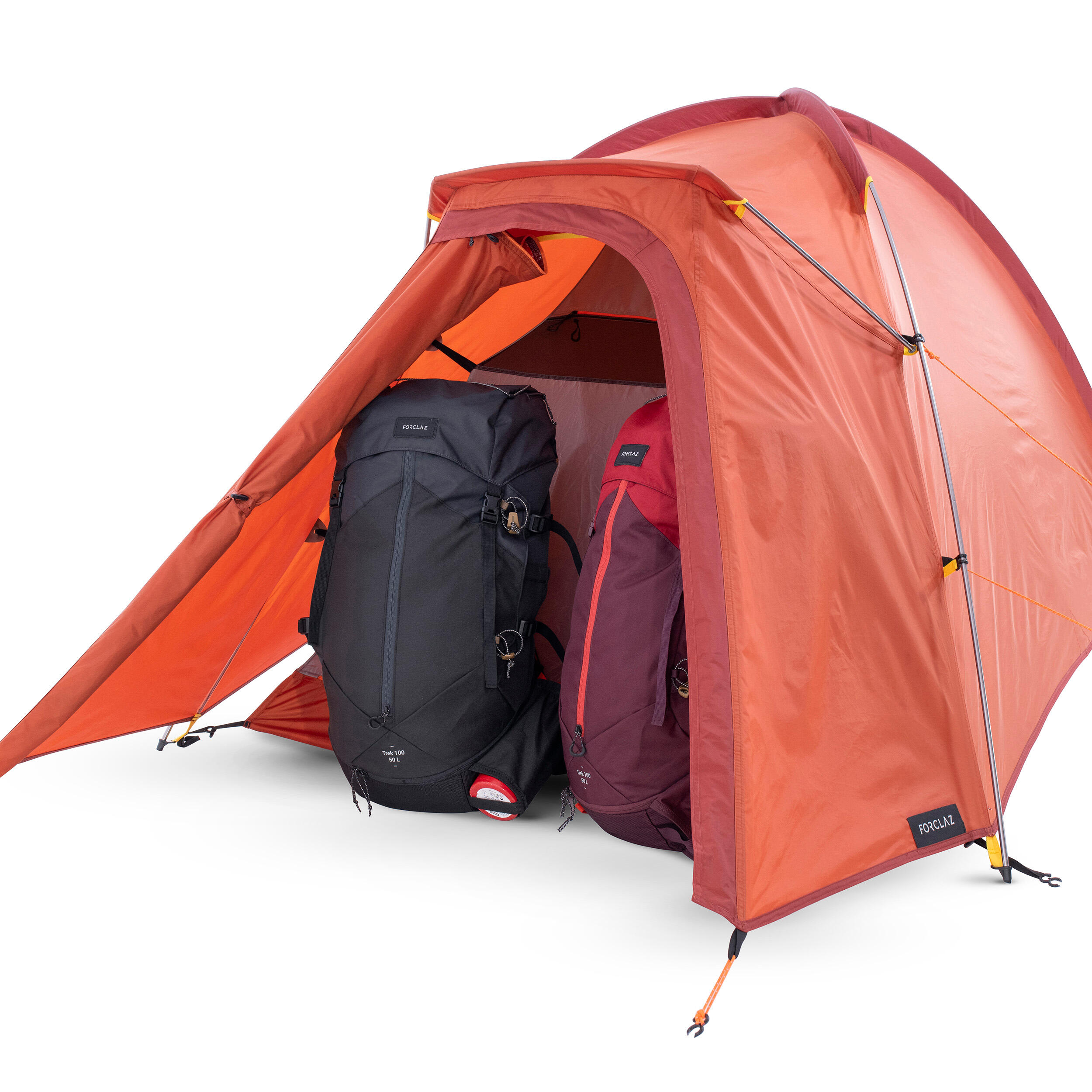 2-Person Backpacking Tent - MT 100 - FORCLAZ