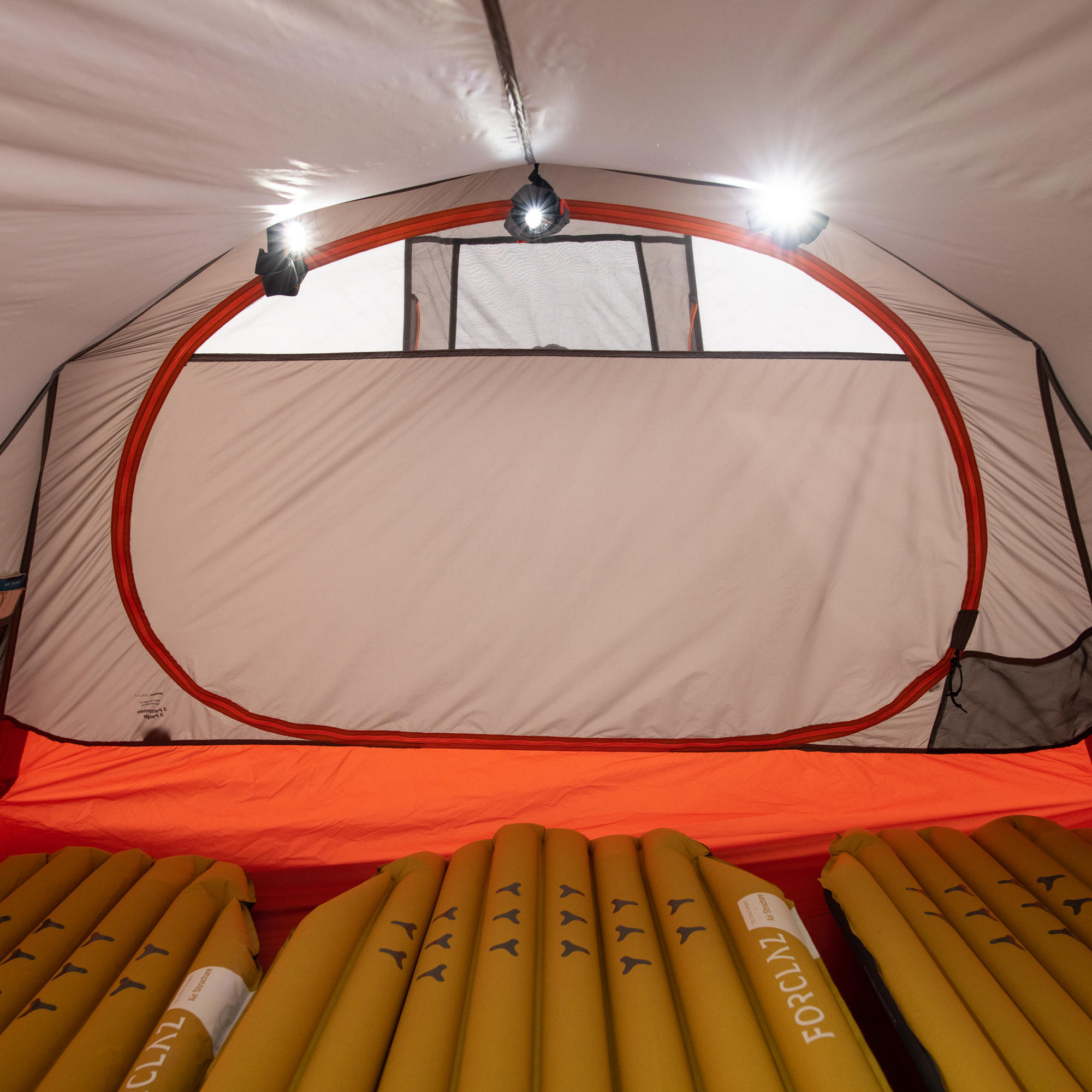 Tenda a tunnel da trekking - 3 posti letto - MT900 Ultralight