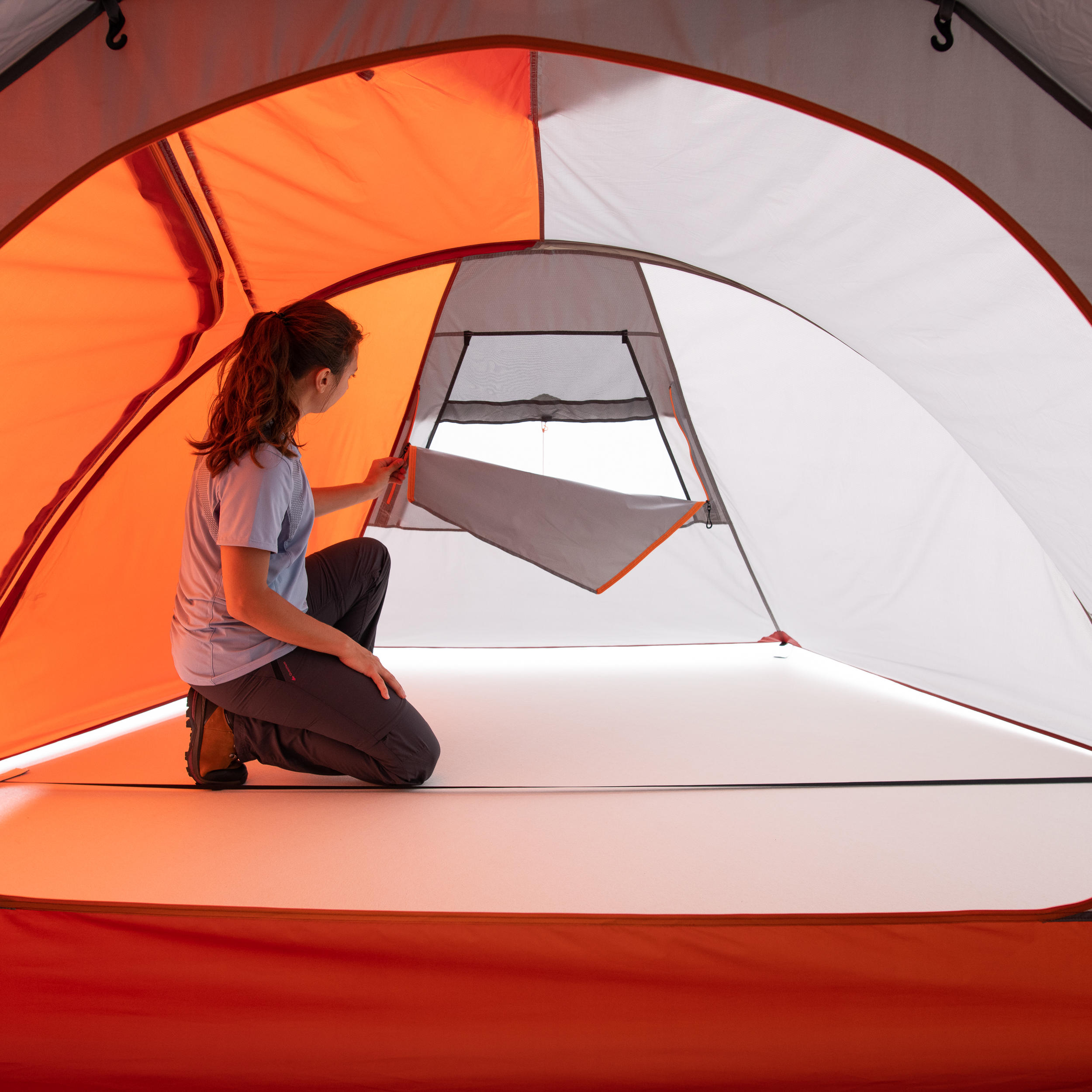 Tienda domo trekking - 4 plazas - MT500 6/27