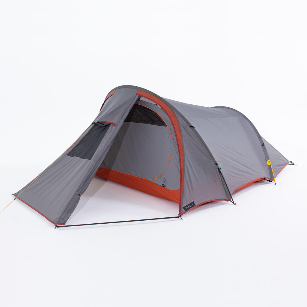 Zelt Trek 900 Ultralight 3 Personen Tunnelzelt grau