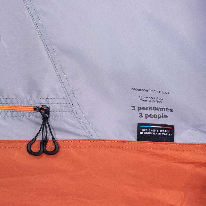 Koepeltent voor trekking MT500 3 personen