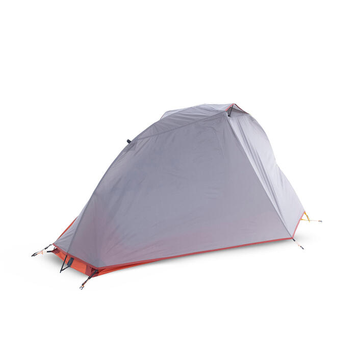 Freestanding 3season Trekking Tent TREK 900 1 Person Grey Decathlon