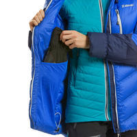 Women's Mountaineering Down Jacket - Makalu Blue