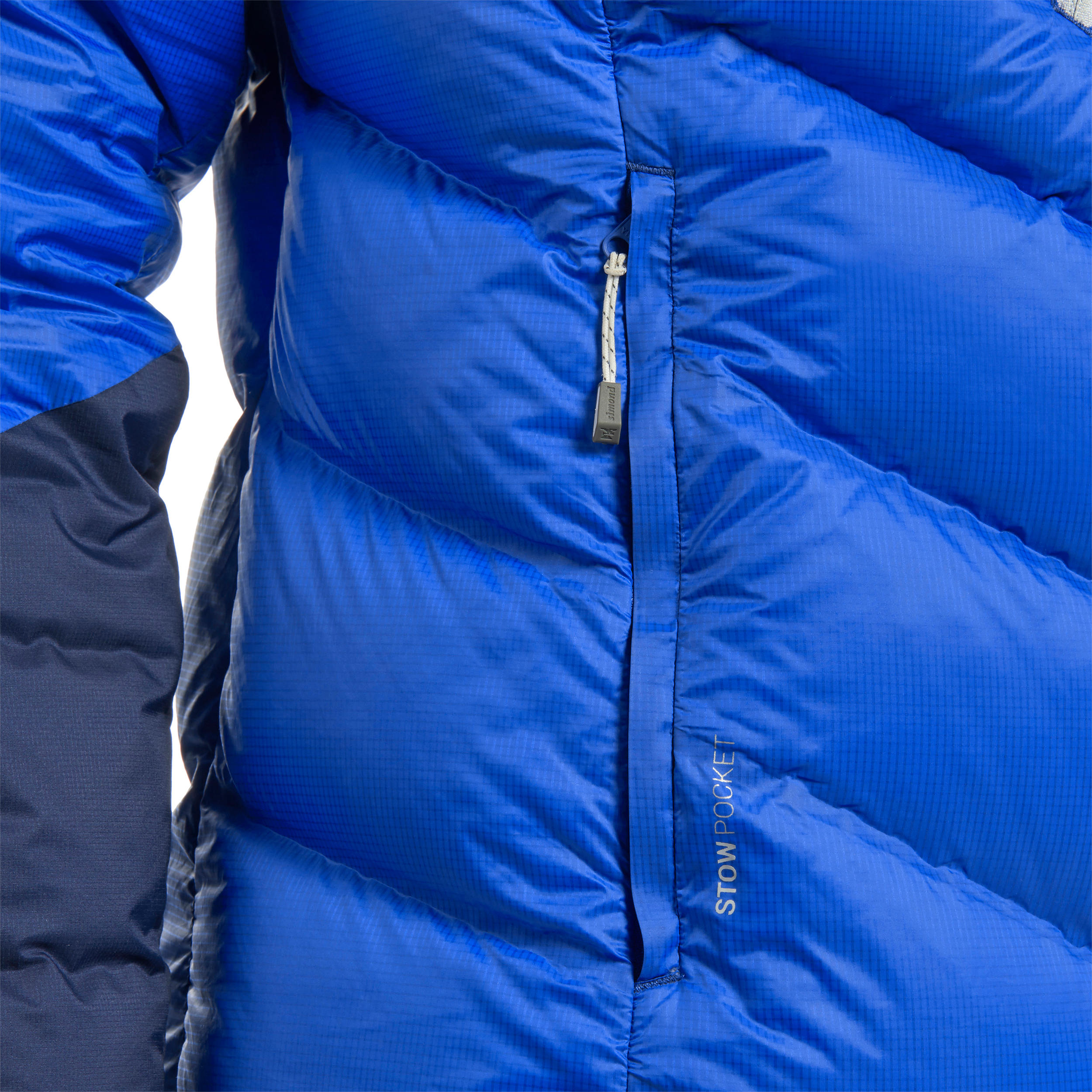 Manteau d’alpinisme en duvet femme – Makalu bleu - SIMOND