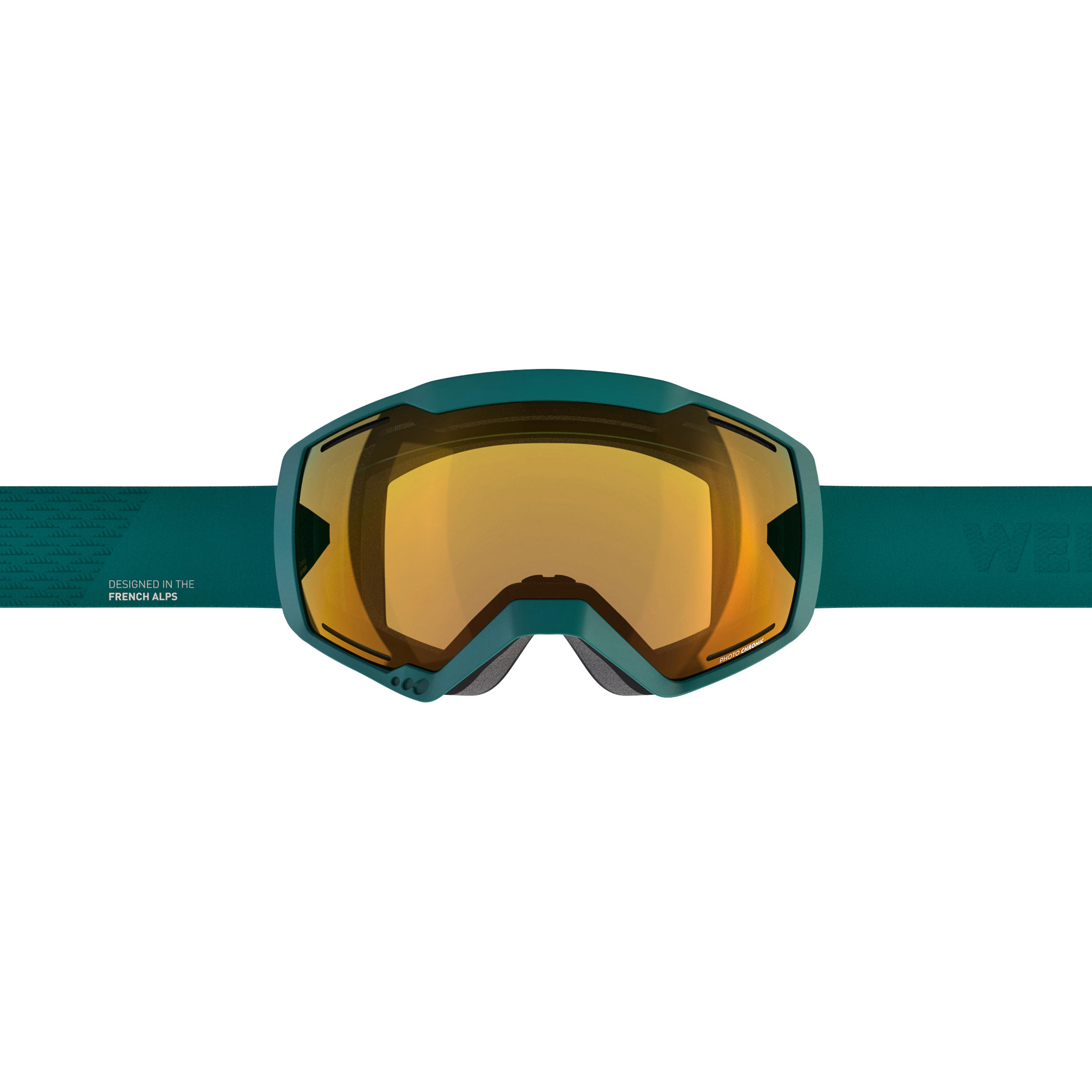 ADULTS' AND KID'S SKI AND SNOWBOARD GOGGLES G 540 B PH ATLANTIC 3/5