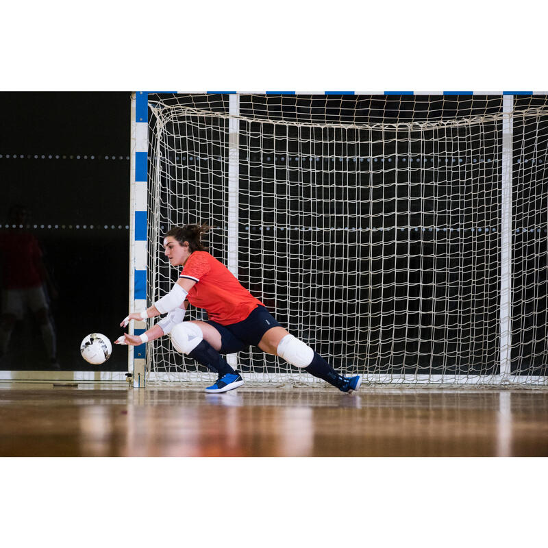 Zaalvoetbalshirt voor dames rood