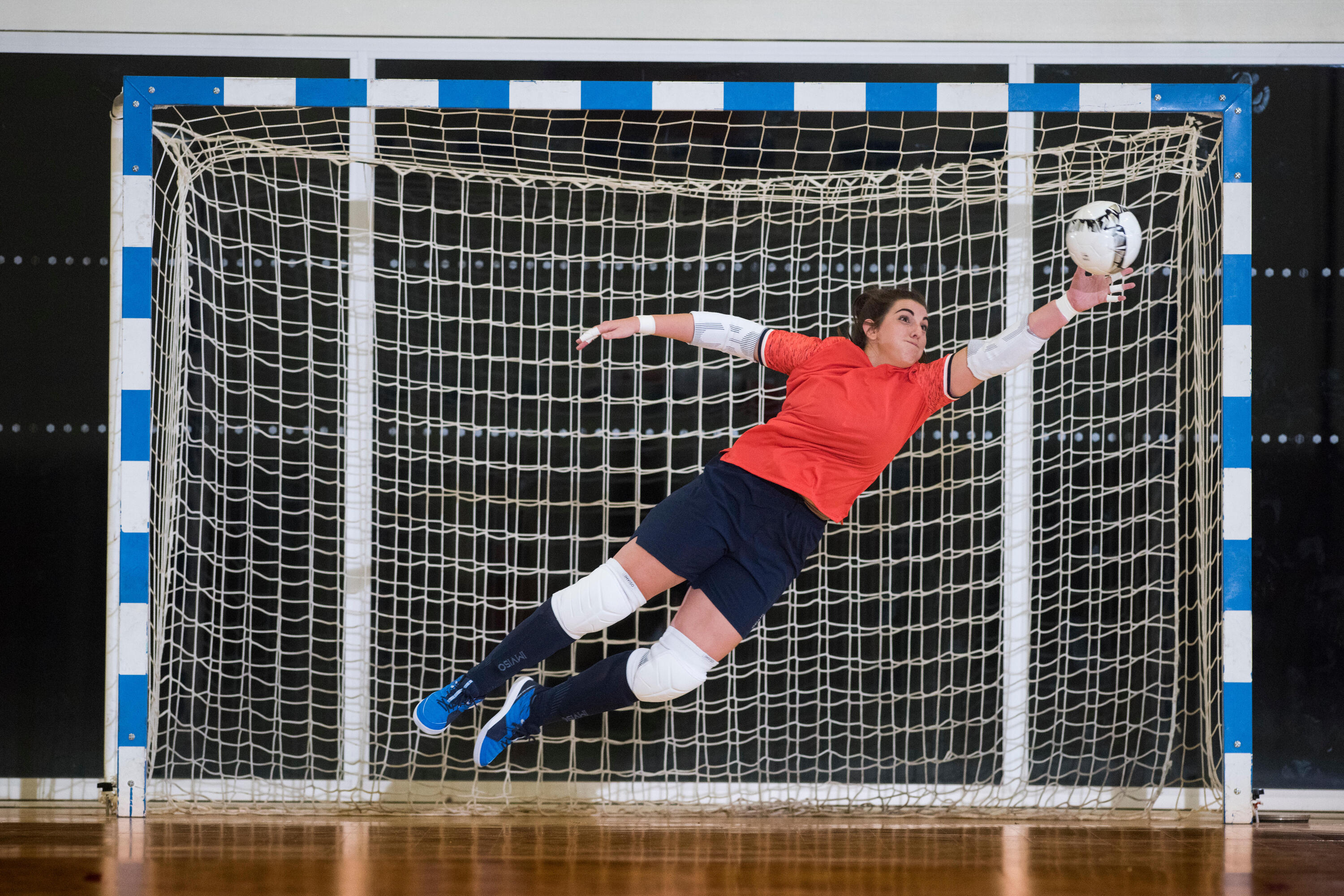 Women's Futsal Shorts - Navy 2/9