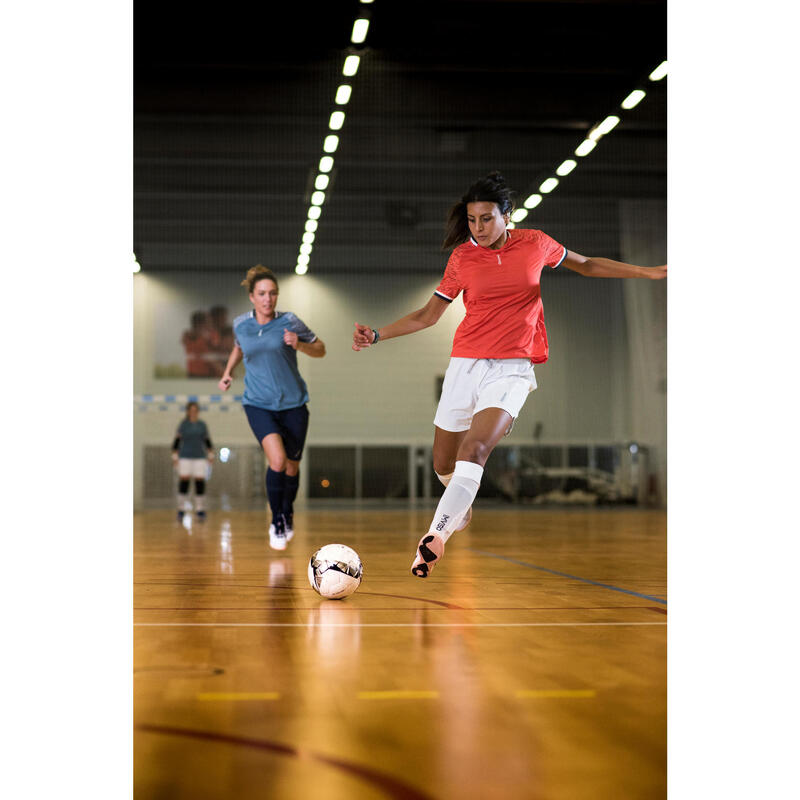 Calções de Futsal Mulher Branco