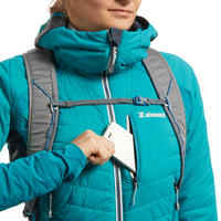 Chaqueta acolchada híbrida materia sintética alpinismo mujer