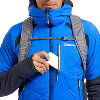 Men’s synthetic hybrid mountaineering down jacket SPRINT - Blue