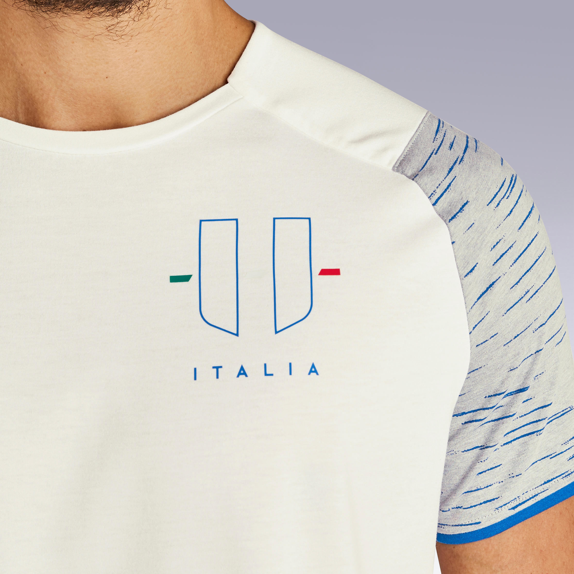 T-shirt de football adulte FF100 Italie 6/9