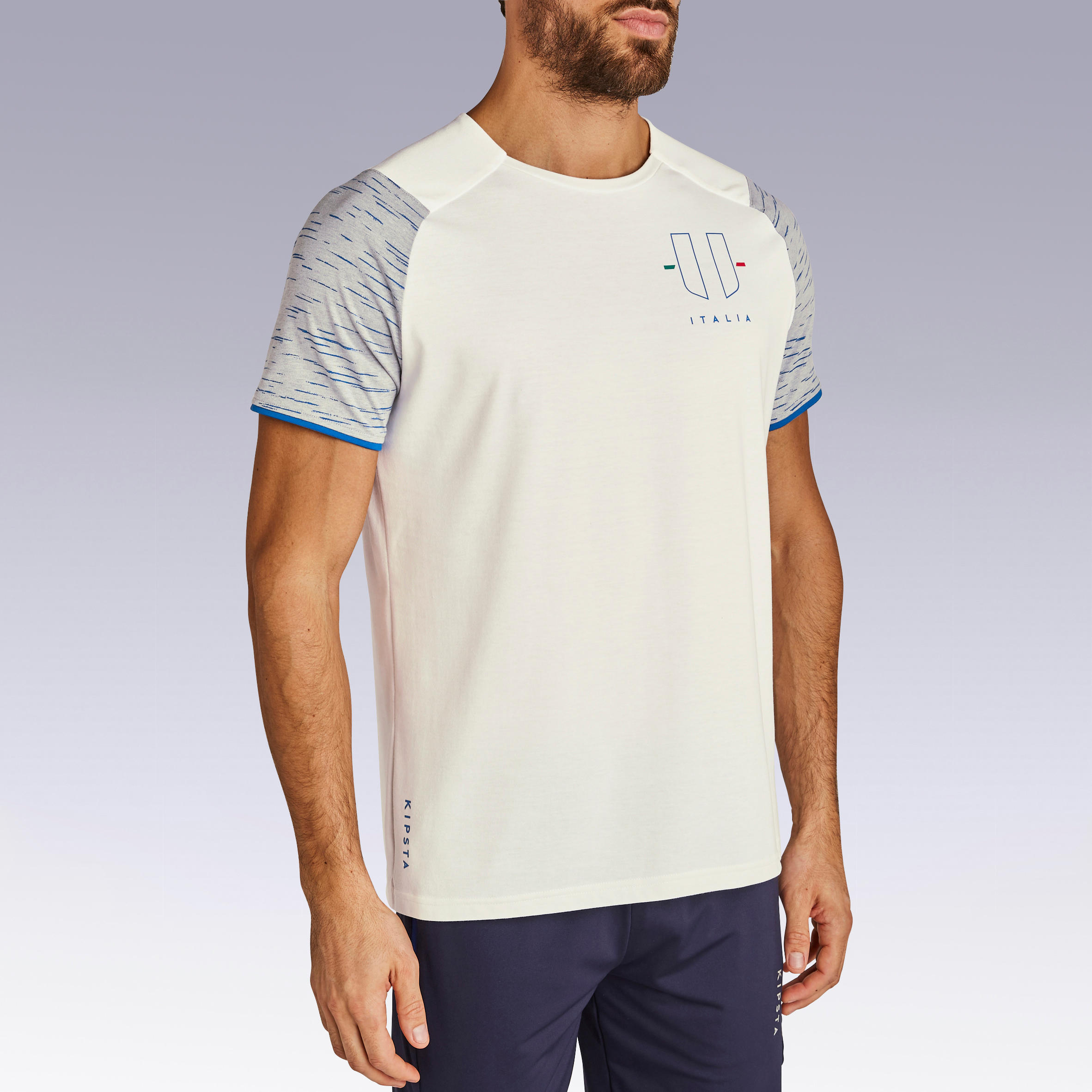 T-shirt de football adulte FF100 Italie 2/9