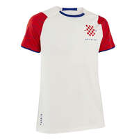 T-shirt fotboll FF100 Kroatien vuxen Lagsport - FF100 Kroatien vuxen KIPSTA - Futsalkläder