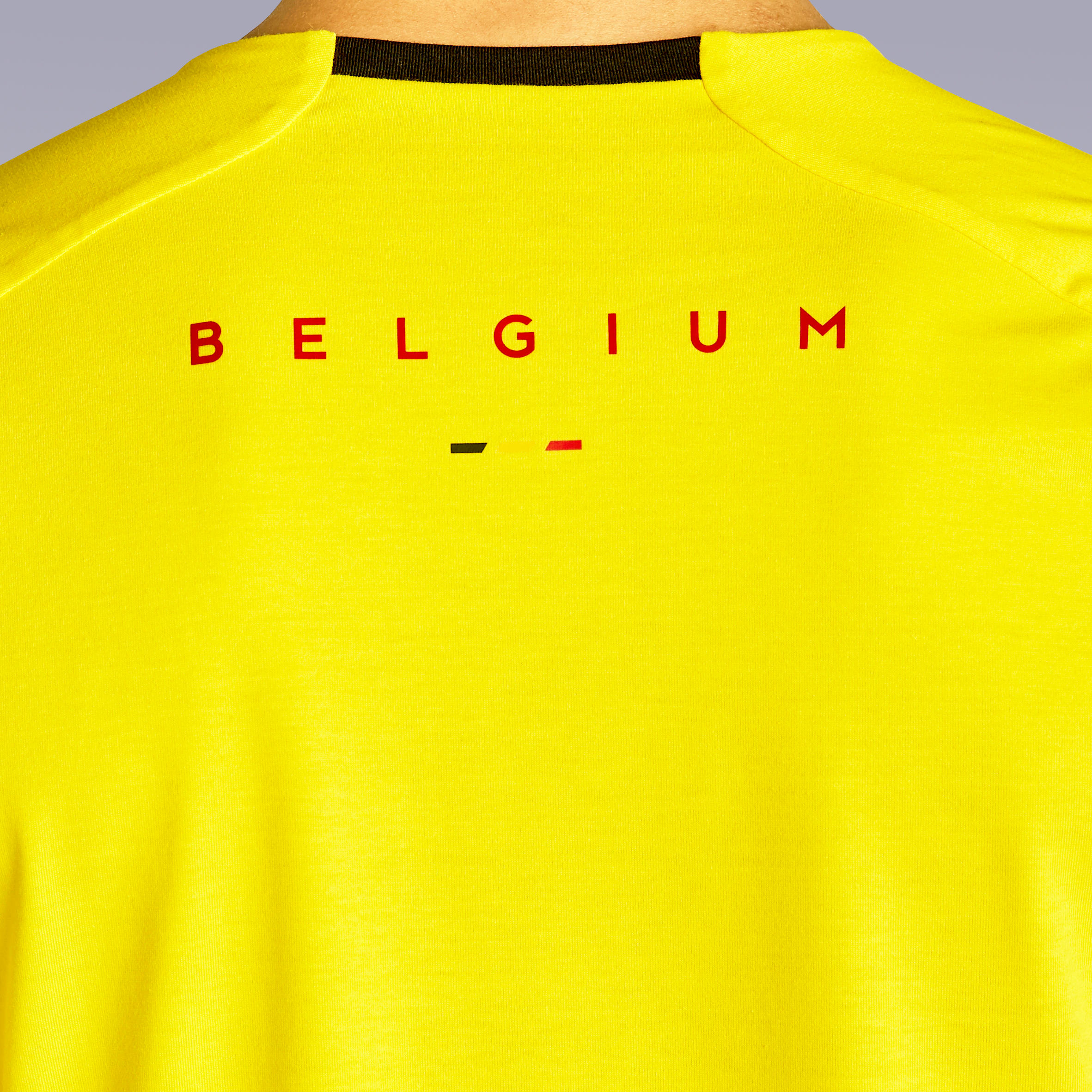 Adult Football Shirt FF100 - Belgium 7/9