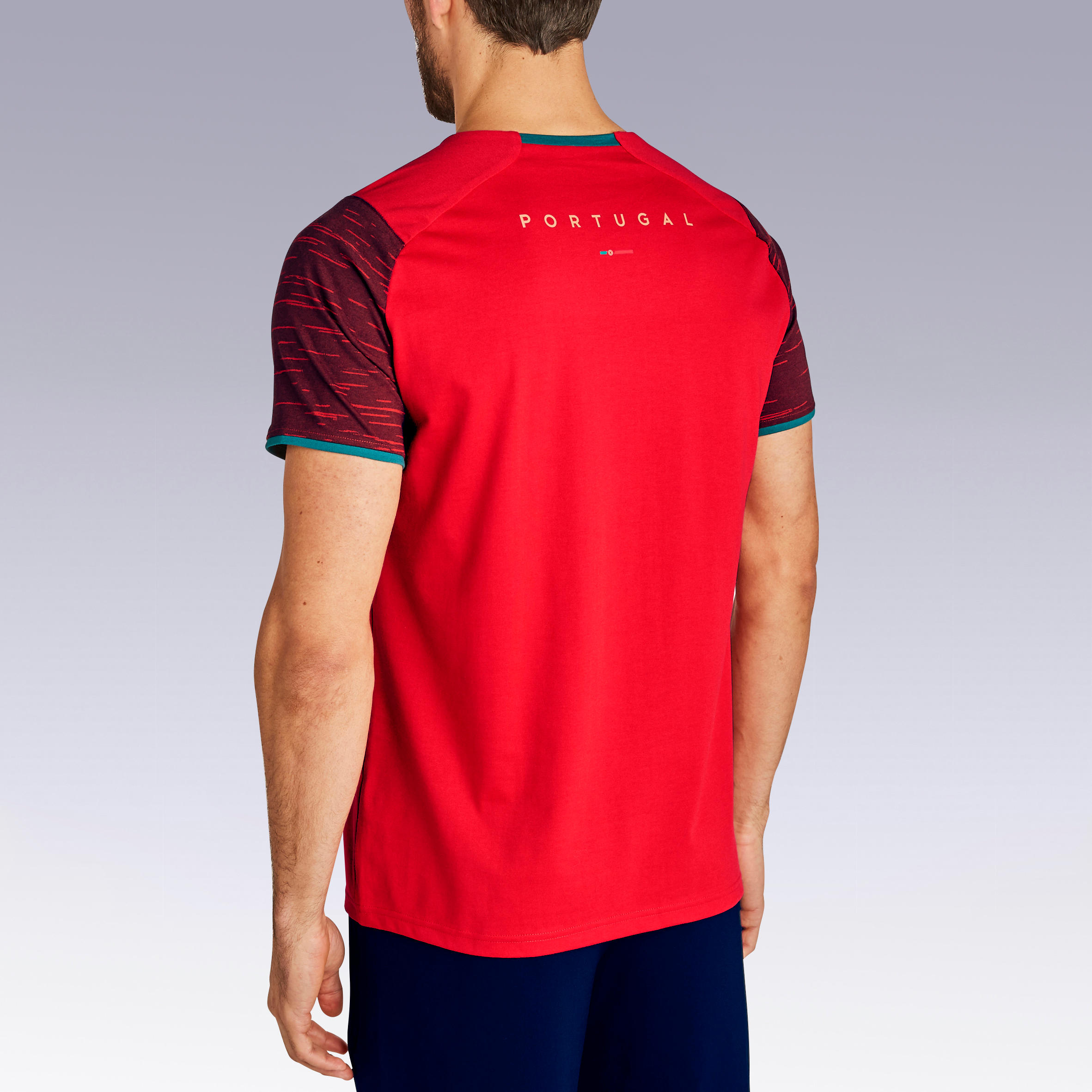 FF100 Adult Football T-Shirt - Portugal 3/9