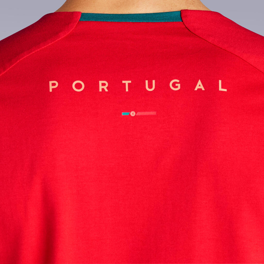 MAJICA ZA FUDBAL FF100 ZA ODRASLE - PORTUGALIJA