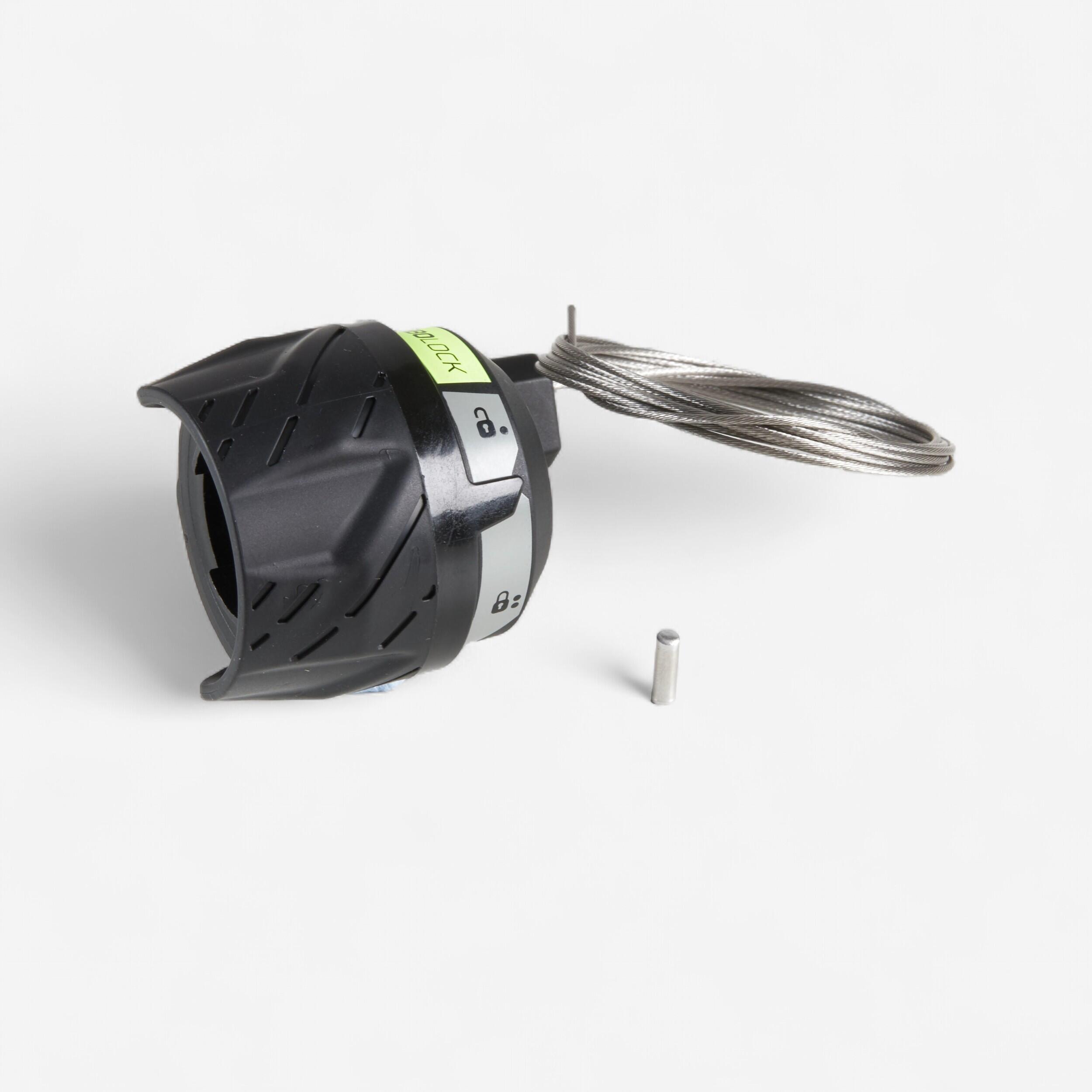 

Comboloc 1 Cable 2 Pull Positions 10 mm Version 2 -  By ROCKRIDER | Decathlon