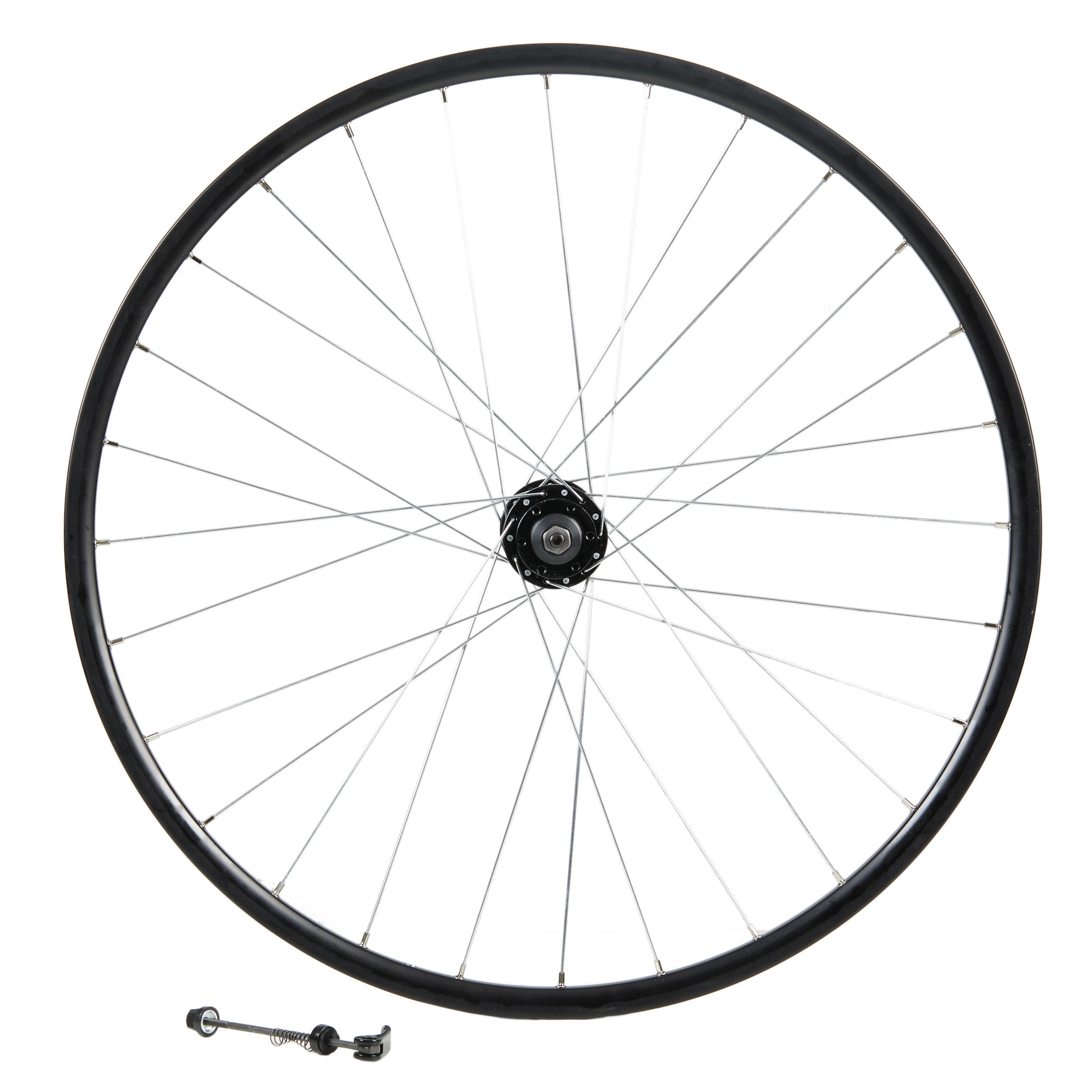 28" FRONT DOUBLE-WALLED HYBRID WHEEL FOR BLACK DISC BRAKE