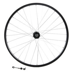 ROUE VTC 28" AVANT DOUBLE PAROI POUR FREIN A DISQUE NOIRE