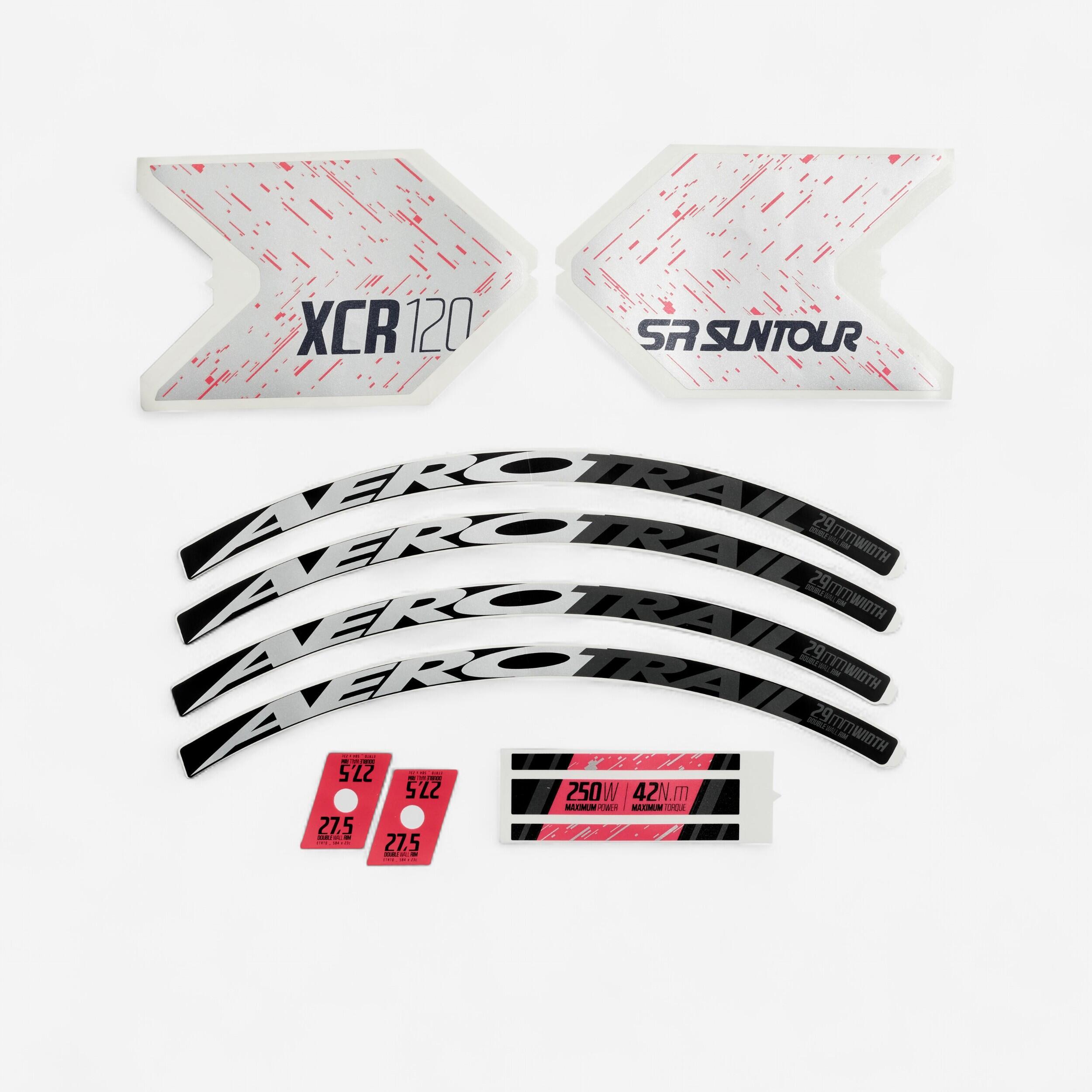 ROCKRIDER Kit adesivi E-ST 500 rosa