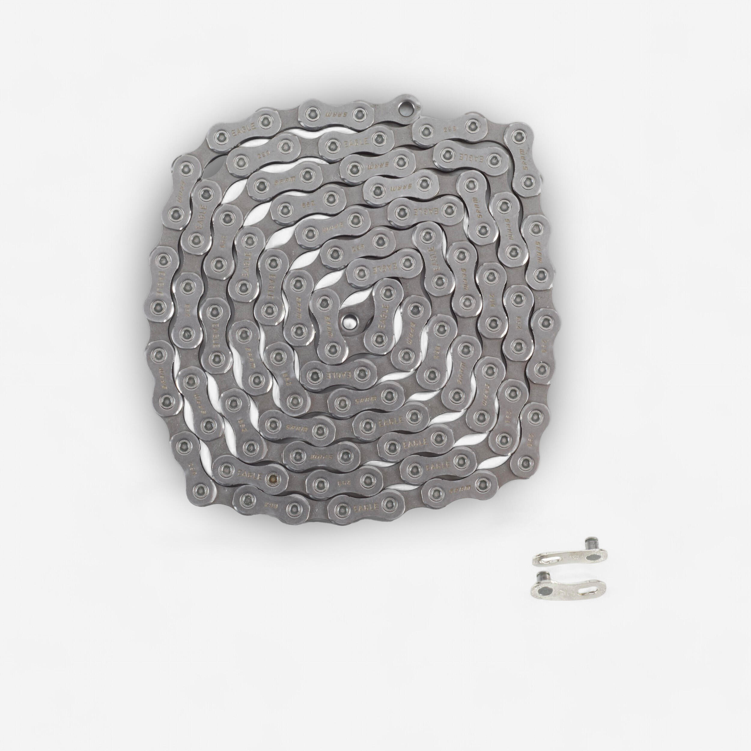Sram - Chaîne 12 Vitesses Sram Nx Eagle 118maillons + Attache Rapide - Chaîne - Sav Cycle - Gris - Taille Unique - Decathlon