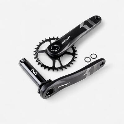 Enkelbladig crankstel voor mtb 32 tanden sram x1 175 mm dub