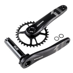 Enkelbladig crankstel voor MTB 32 tanden Sram X1 175 mm DUB