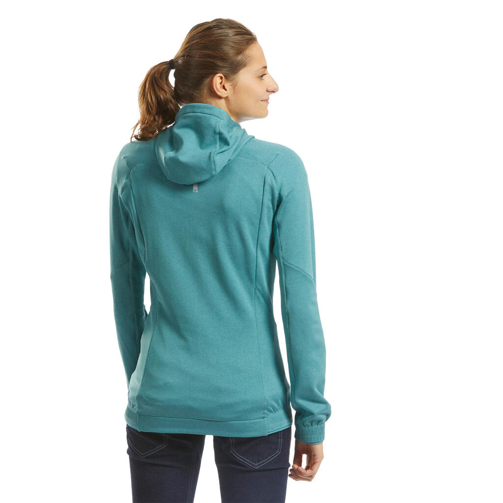 WOMEN’S STRETCH CLIMBING FLEECE VERTIKA TURQUOISE