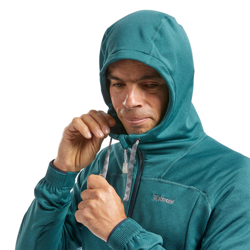 Fleecejacke Herren stretch - Vertika grün