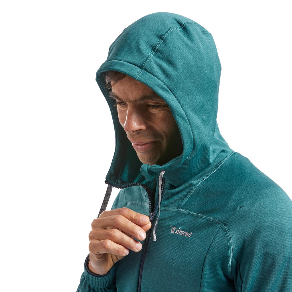 MEN’S STRETCH CLIMBING FLEECE VERTIKA GREEN